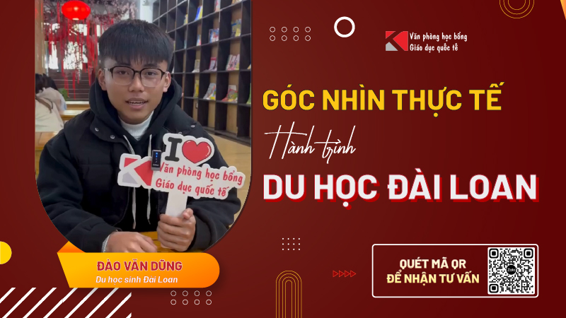 Chàng trai ngành ngôn ngữ Trung và giấc mơ du học Đài Loan: Khi cánh cửa mở từ lòng dũng cảm